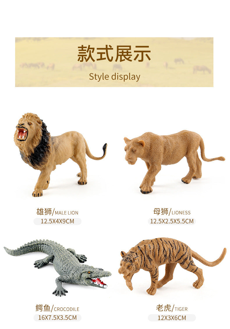 submarine marine life model jurassic dinosaur world simulation animal model blind box egg ornaments suit