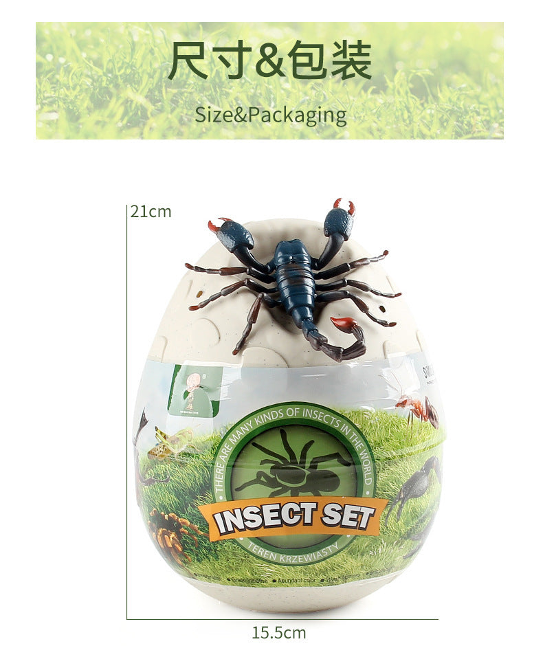 submarine marine life model jurassic dinosaur world simulation animal model blind box egg ornaments suit