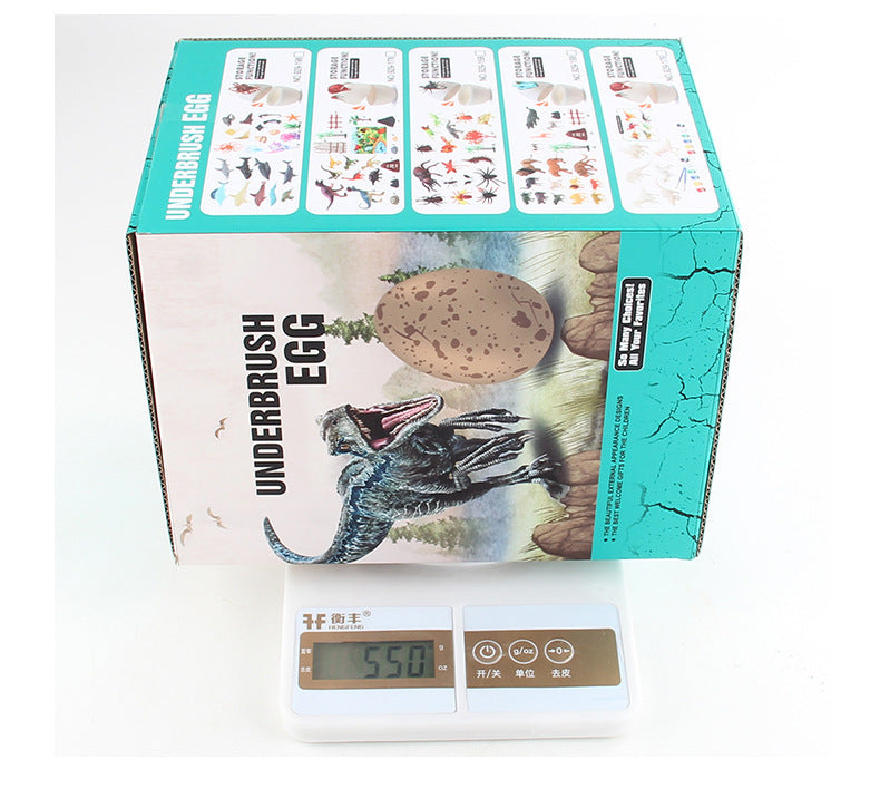 submarine marine life model jurassic dinosaur world simulation animal model blind box egg ornaments suit