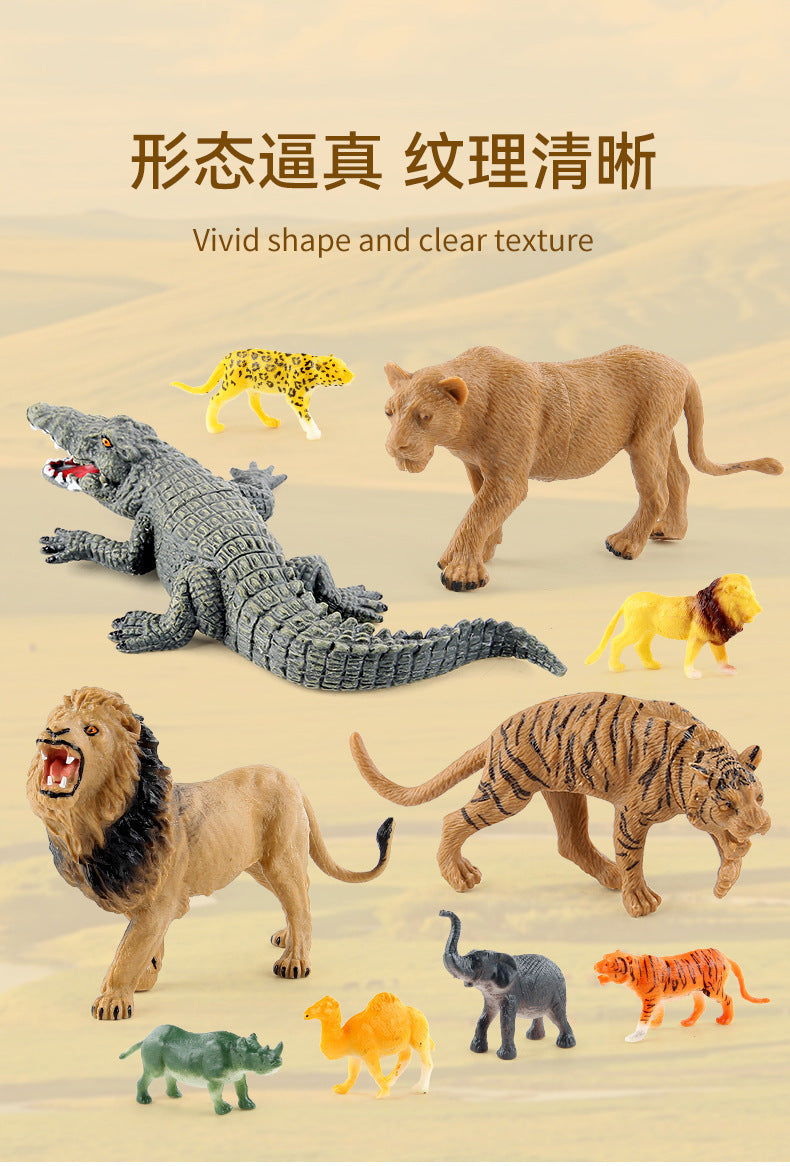 submarine marine life model jurassic dinosaur world simulation animal model blind box egg ornaments suit