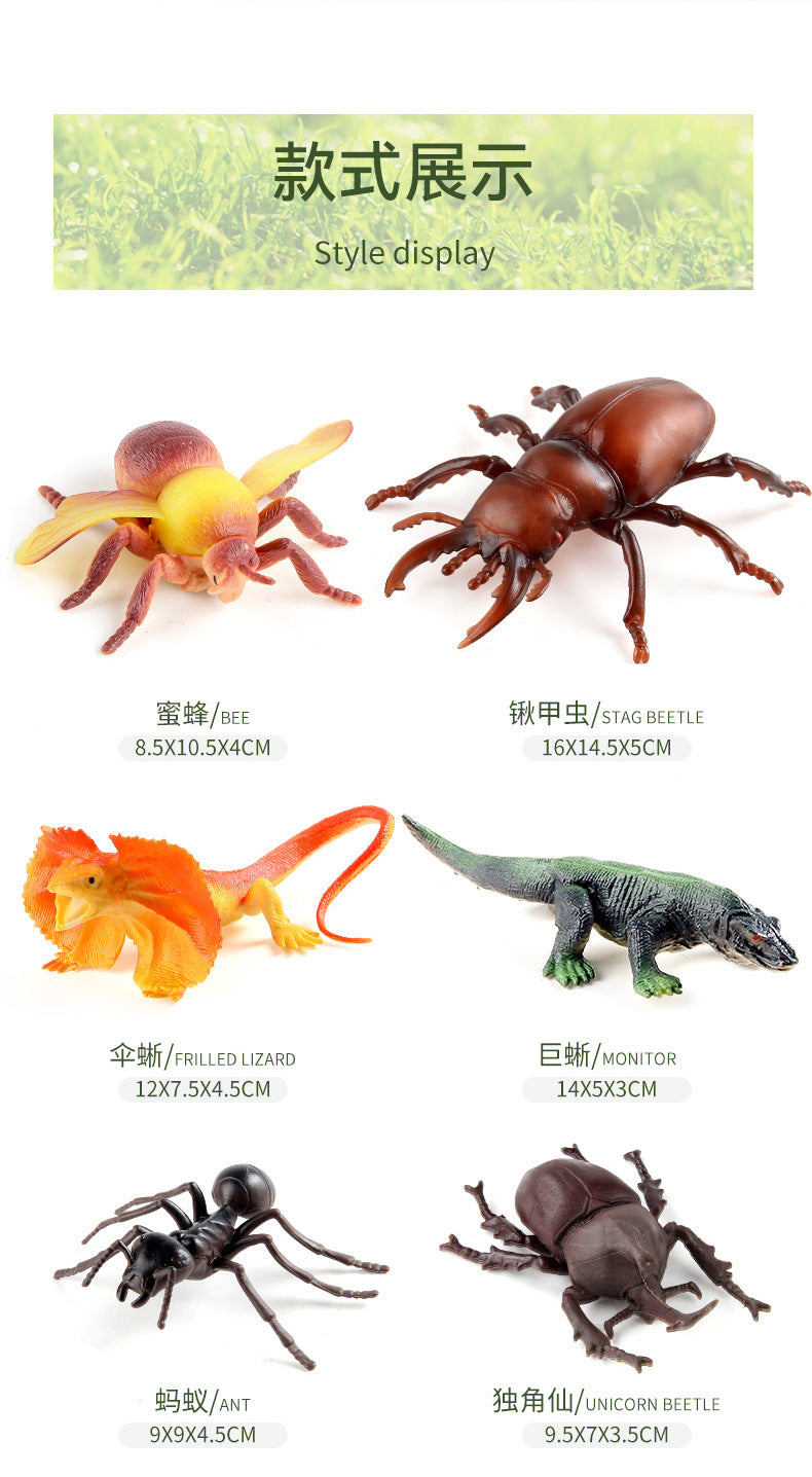submarine marine life model jurassic dinosaur world simulation animal model blind box egg ornaments suit