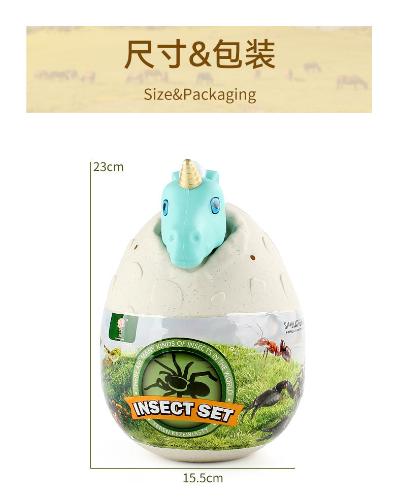 submarine marine life model jurassic dinosaur world simulation animal model blind box egg ornaments suit