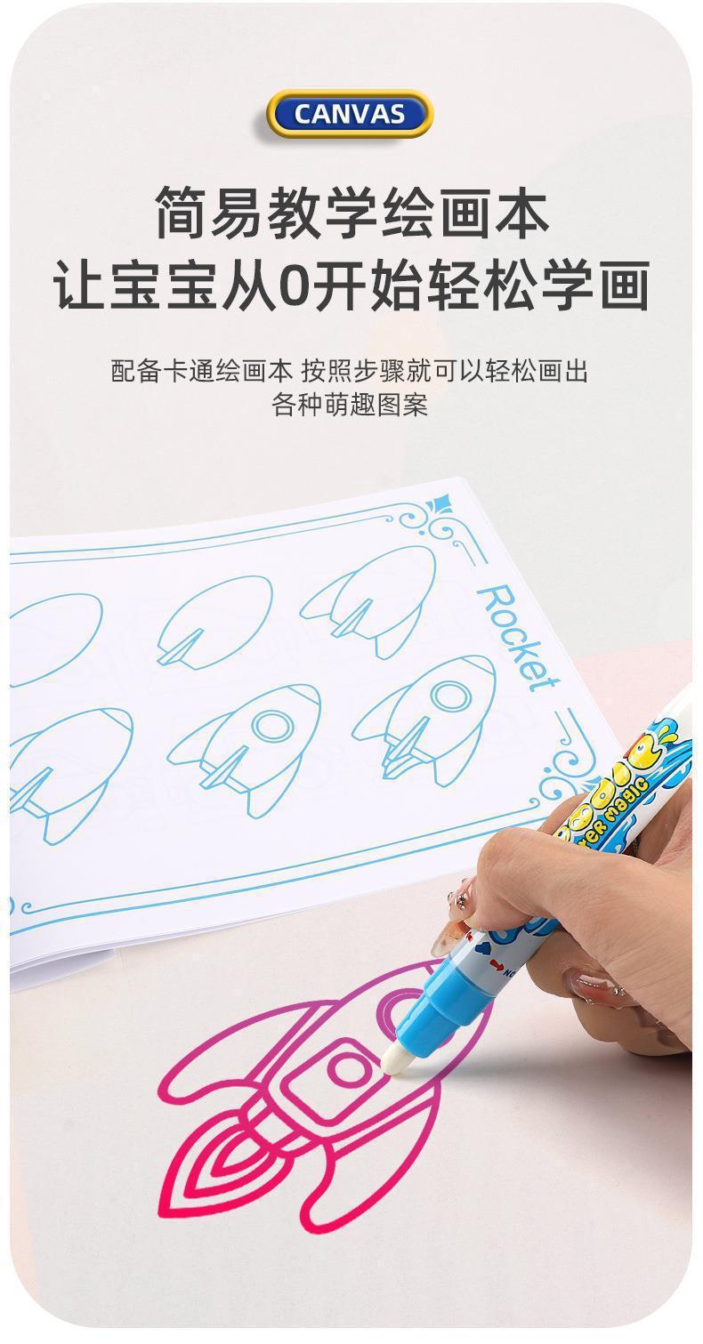Cross-border Magic Water Painting Cloth Toy Clear Water Painting Sketchpad Magic Color Graffiti Blanket Water Painting Children's Toy
