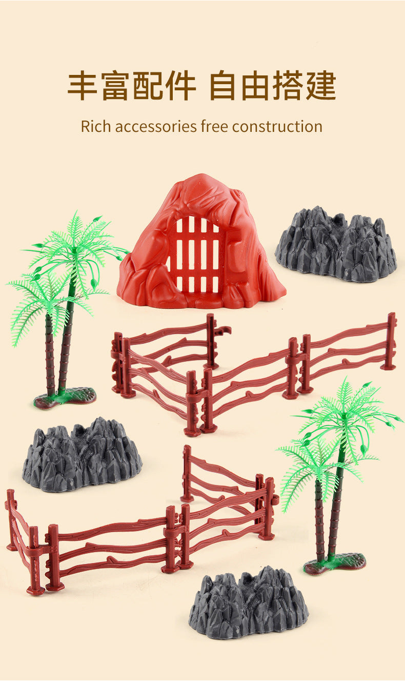 submarine marine life model jurassic dinosaur world simulation animal model blind box egg ornaments suit