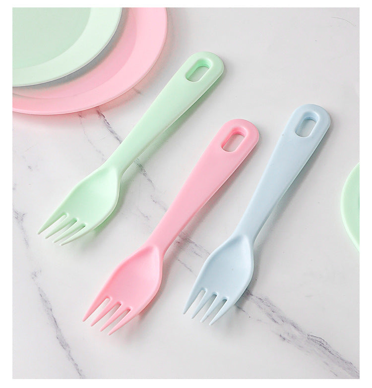 Children's Safety Knife Chopping Board suit Kindergarten Early Education Tableware Plastic Teaching Melons and Fruits Cake Knife Cutting Vegetables Does Not Hurt Hands