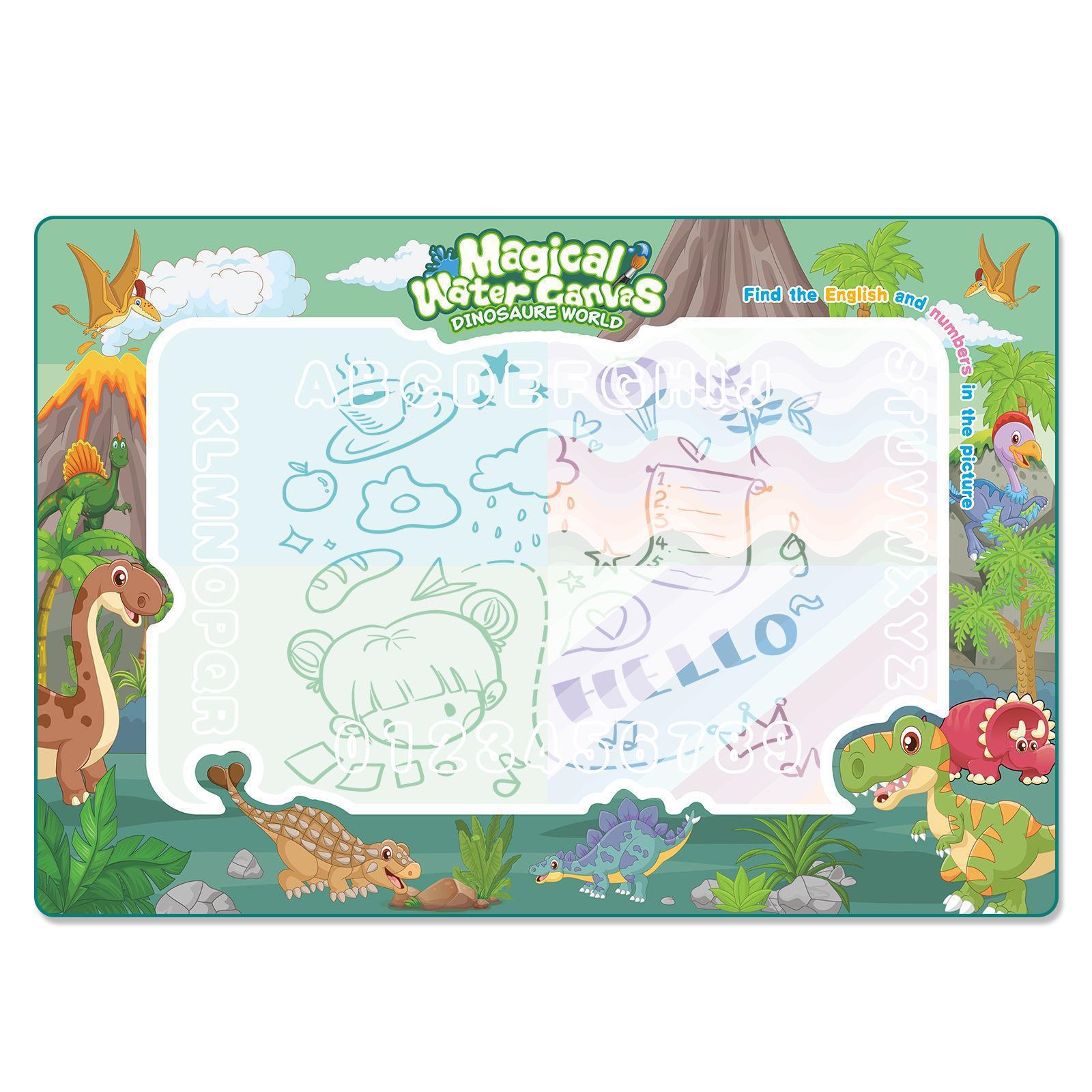 Cross-border Magic Water Painting Cloth Toy Clear Water Painting Sketchpad Magic Color Graffiti Blanket Water Painting Children's Toy