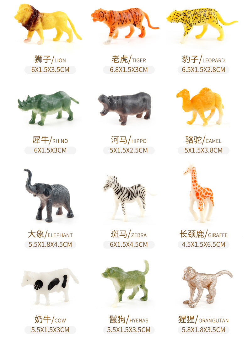 submarine marine life model jurassic dinosaur world simulation animal model blind box egg ornaments suit