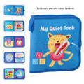 Cross-Border Popular Infant Cloth Book for Early Education 0-1 Years Old Baby Rattling Paper Tear Book Can Be Chewed to Enlighten 3-6 Months Puzzle
