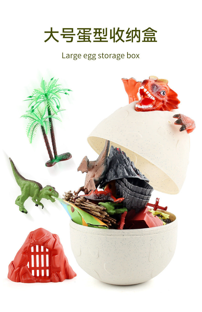 submarine marine life model jurassic dinosaur world simulation animal model blind box egg ornaments suit