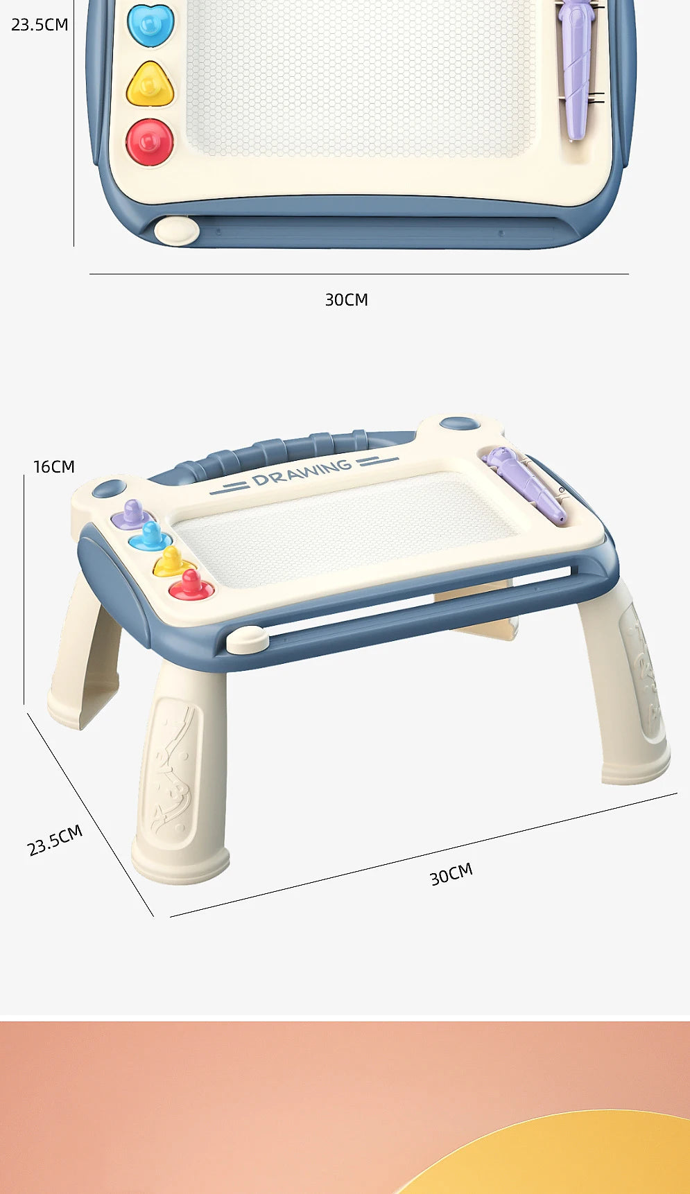 Children Magnetic Drawing Board WordPad Baby Color Graffiti Board  Art  Educational Drawing Toys Drawing Tool Gift For Kids Toy
