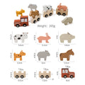 Montessori Toys Baby Wooden Bouncing Color Recognition Toy Training Children Colour Perception Coordination Toy Baby Block Gifts