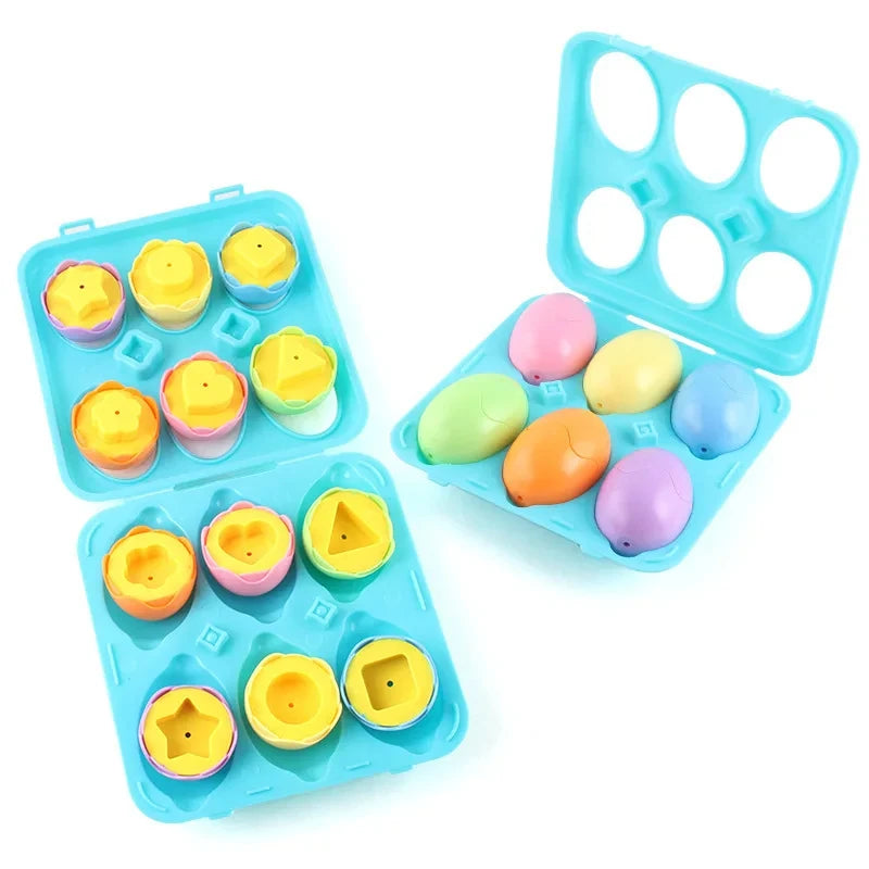 Montessori Games Baby Toy Smart Egg Shape Match Puzzle For Kids  Baby Development Toy Educational Toy For Children 1 2 3 4 Year