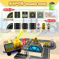Magnetic Building Blocks Toys Magnetic Tiles, Creative DIY Track Building Kit Construction Toys