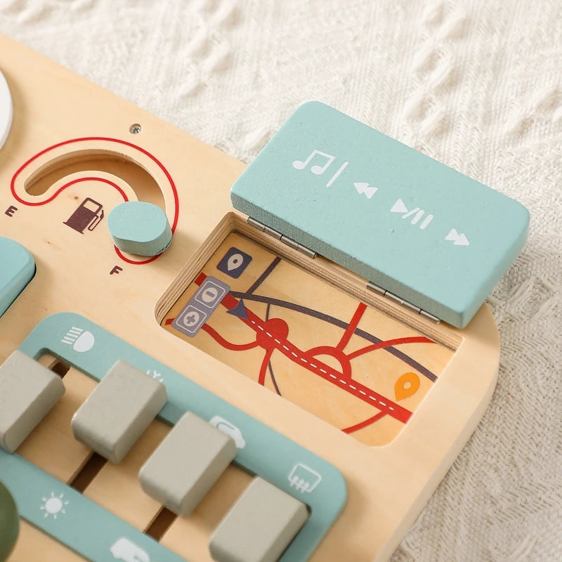 Montessori Toys Baby Wooden Bouncing Color Recognition Toy Training Children Colour Perception Coordination Toy Baby Block Gifts