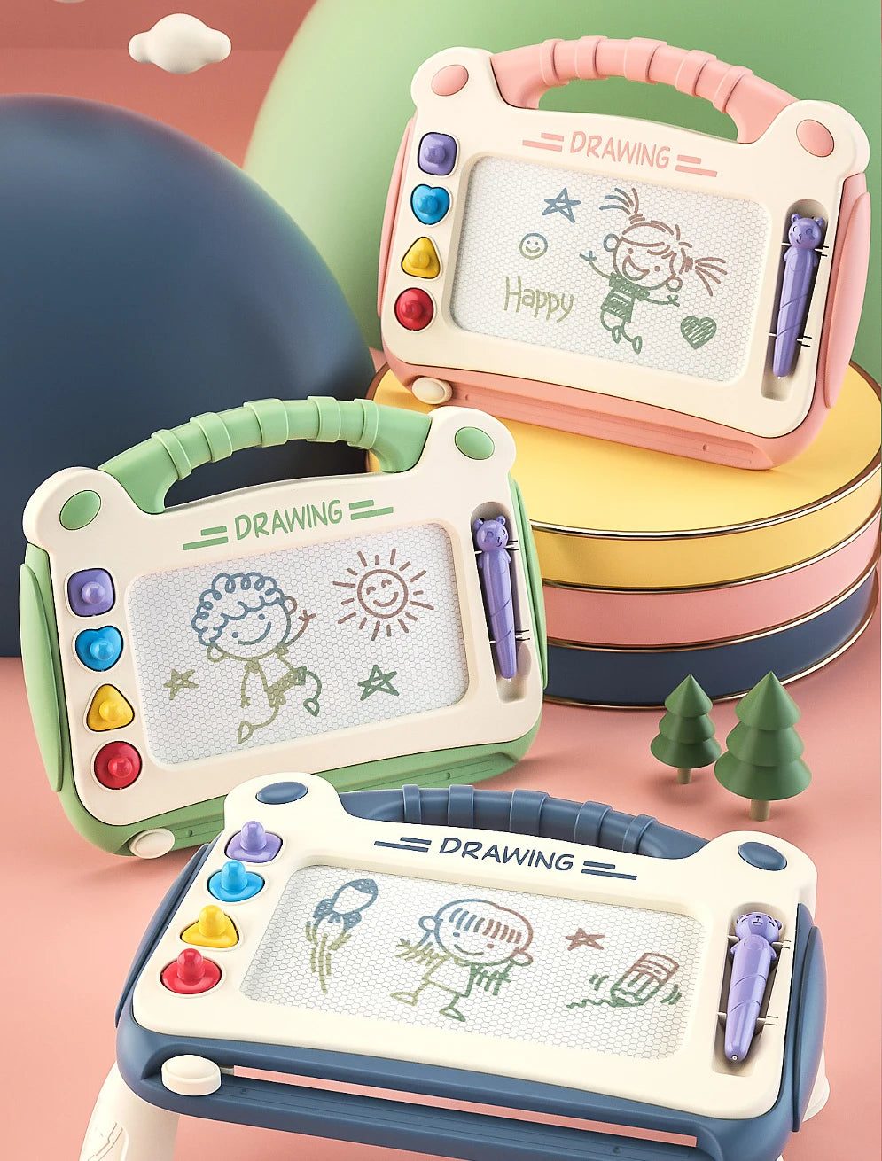 Children Magnetic Drawing Board WordPad Baby Color Graffiti Board  Art  Educational Drawing Toys Drawing Tool Gift For Kids Toy