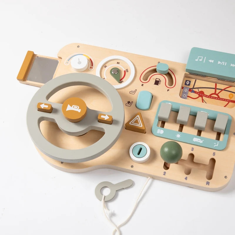 Montessori Toys Baby Wooden Bouncing Color Recognition Toy Training Children Colour Perception Coordination Toy Baby Block Gifts