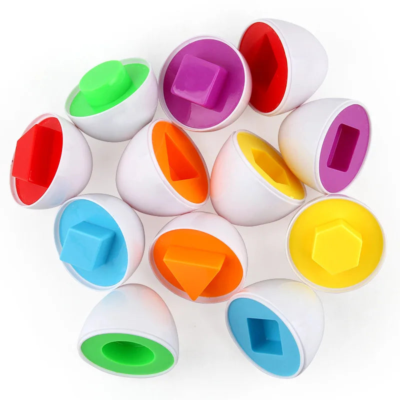 Montessori Games Baby Toy Smart Egg Shape Match Puzzle For Kids  Baby Development Toy Educational Toy For Children 1 2 3 4 Year