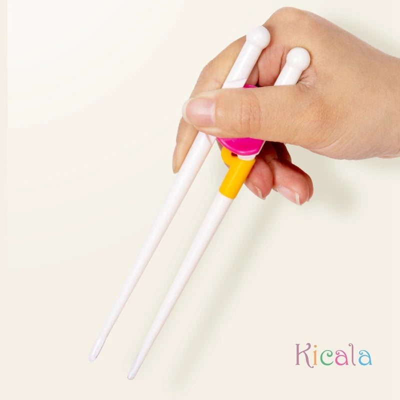 Montessori Game Wooden Board Game Tangle Puzzle Game for Two Players Hand-Eye Coordination with Chopsticks Balance Challenge Gif