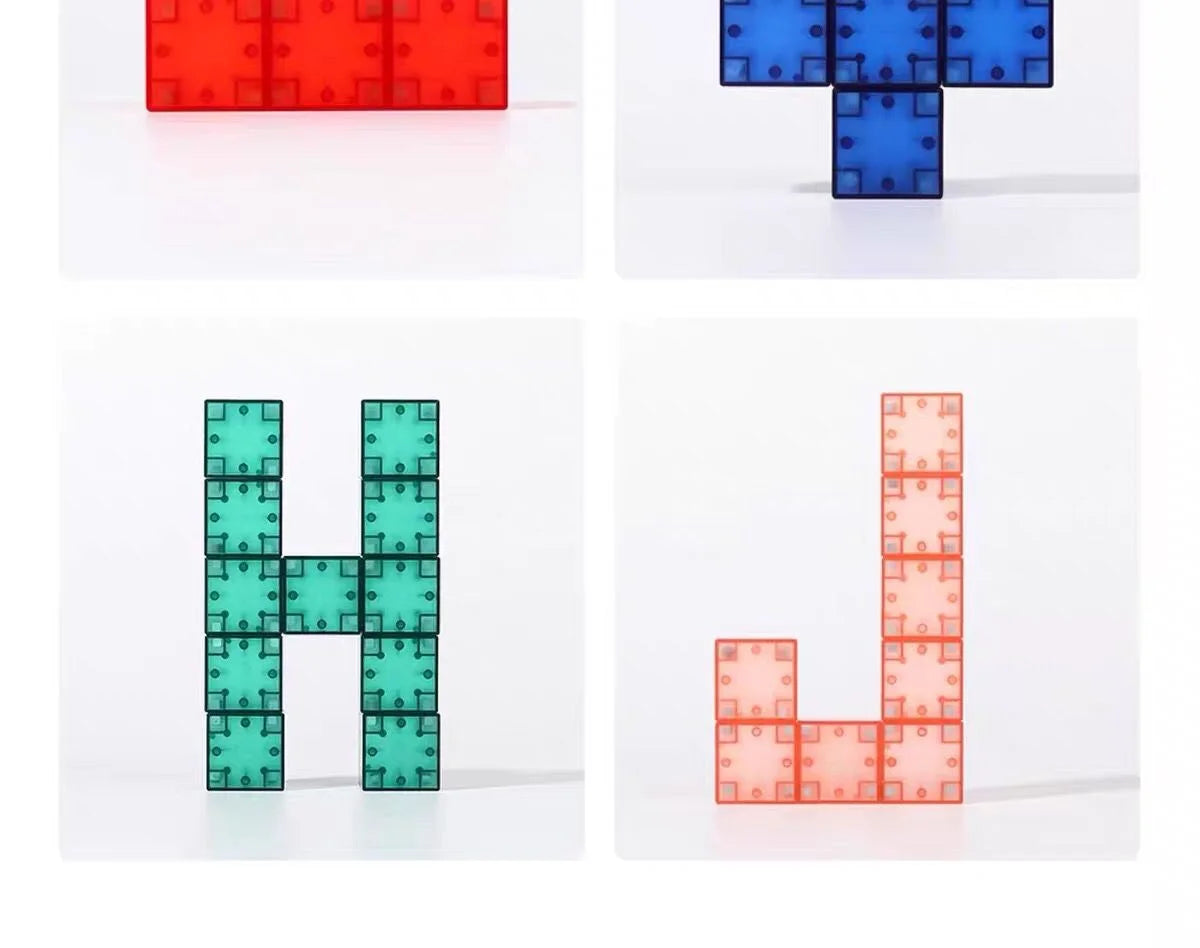 2026 NEW Magnetic Cube Tile Children's Toys, Magnetic Modeling Building Toys For Toddlers, Preschool Learning, Sensory Stem Toys