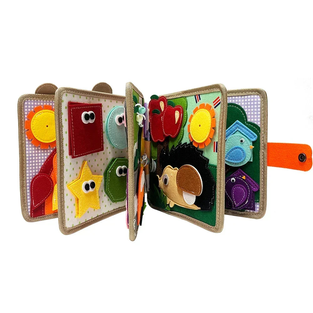 NNEOBA Toddler Board Giraffe Book